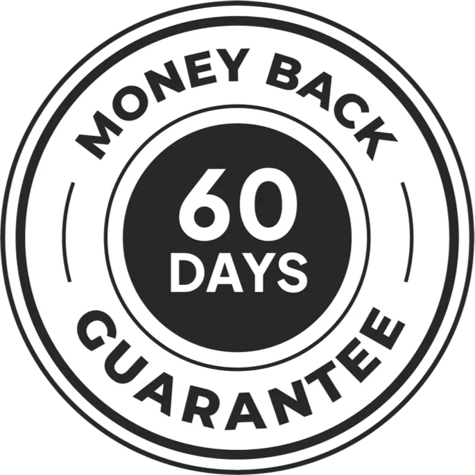 60-day money back guarantee on Urinoct